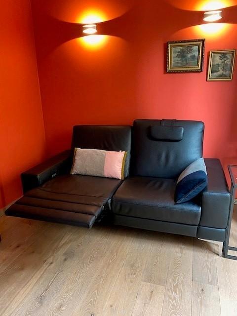 2,5 zit elektrische relax merk MECAM, Huis en Inrichting, Zetels | Zetels, Zo goed als nieuw, Driepersoons, 150 tot 200 cm, 75 tot 100 cm