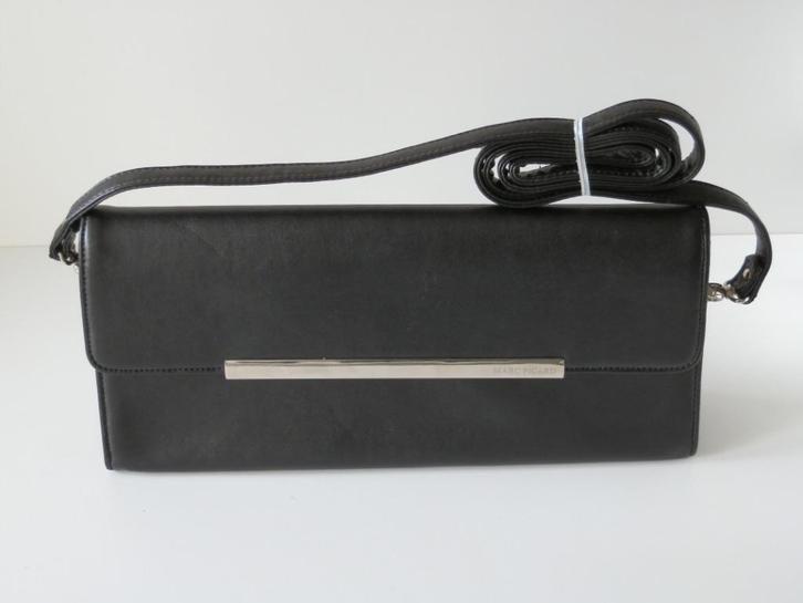 Marc Picard damestas . Leer., Bijoux, Sacs & Beauté, Sacs | Sacs Femme, Comme neuf, Autres types, Noir, Enlèvement ou Envoi