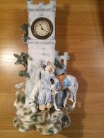 Grote oude ruiterklok en middeleeuwse toren - 19e eeuw, Antiek en Kunst, Ophalen