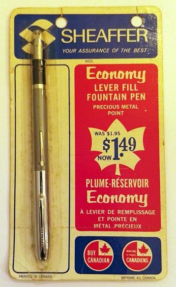SHEAFFER - Schoolpen met hendelvulling - Vintage beschikbaar voor biedingen