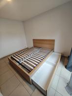 Lit double 160x200, Enlèvement, Comme neuf