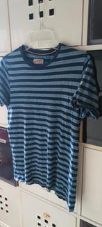 Petrol T-shirt blauw gestreept maat 164, Gebruikt, Jongen of Meisje, Petrol Industries, Ophalen of Verzenden