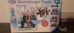 Frozen puzzel 100 stukjes Ravensburger, 6 jaar of ouder, Meer dan 50 stukjes, Zo goed als nieuw, Ophalen
