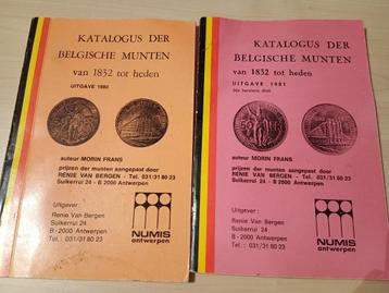 Oude catalogussen Belgische munten beschikbaar voor biedingen