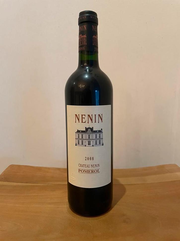 Château Nenin 2008, Verzamelen, Wijnen, Zo goed als nieuw, Ophalen of Verzenden