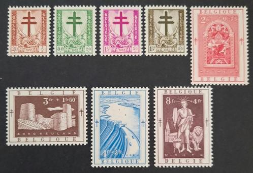 België: OBP 900/07 ** Antiteteringzegels 1952., Postzegels en Munten, Postzegels | Europa | België, Postfris, Orginele gom, Zonder stempel