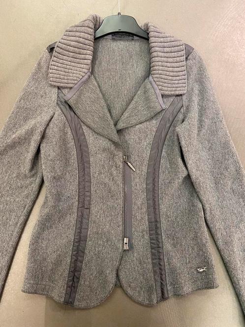 Airfield gilet grijs met rits Maat 36 - zeer goed, Kleding | Dames, Truien en Vesten, Maat 36 (S), Ophalen of Verzenden