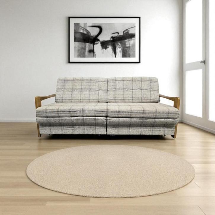 Vintage uitklapbare slaapbank /daybed  / tweezit, Antiek en Kunst, Antiek | Meubels | Stoelen en Sofa's, Ophalen of Verzenden