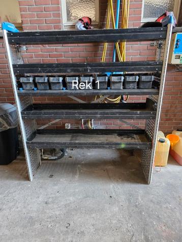 Sortimo inrichtingrekken  beschikbaar voor biedingen