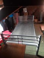 LIT UNE PLACE, Maison & Meubles, Gris, Enlèvement ou Envoi, Utilisé, 190 cm ou moins