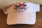 Taloche Golf Trophy, Visière de golf blanche coton épais, Sport en Fitness, Golf, Ophalen of Verzenden, Nieuw, Kleding, Overige merken