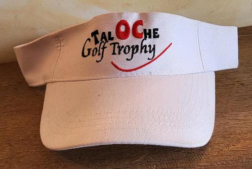 Taloche Golf Trophy, Visière de golf blanche coton épais, Sport en Fitness, Golf, Nieuw, Kleding, Overige merken, Ophalen of Verzenden