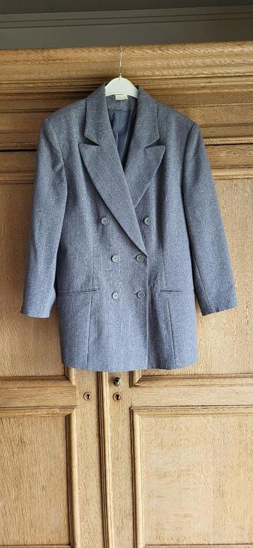 veste grise vintage