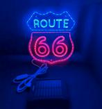 Neon light ROUTE 66, Ophalen of Verzenden, Nieuw, Lichtbak of (neon) lamp