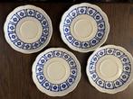 Boch blauw ondertassen vintage, Ophalen of Verzenden
