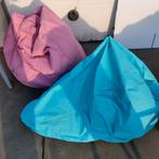 2 poufs, Maison & Meubles, Sièges-poires, Enlèvement, Utilisé