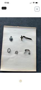 Antieke objecten (lot 1, vijf stuks), Antiek en Kunst, Antiek | Brons en Koper, Ophalen of Verzenden, Brons