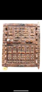 **Deur van de graanschuur Dogon — Mali, Antiek en Kunst, Ophalen of Verzenden