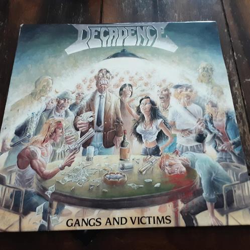 Decadence  – Gangs And Victims  LP Belgian Trash, Cd's en Dvd's, Vinyl | Rock, Gebruikt, 12 inch, Verzenden