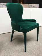 8 Stoelen Velvet Green Pols Potten, Huis en Inrichting, Ophalen, Gebruikt, Stof, Design
