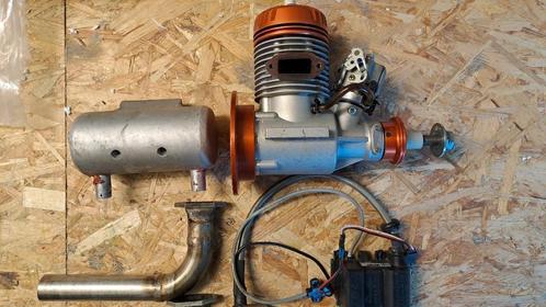 MVVS motor 35 cm³ benzine, Hobby en Vrije tijd, Modelbouw | Radiografisch | Vliegtuigen, Zo goed als nieuw, Benzine, Ophalen