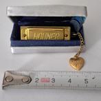 HOHNER miniatuur mondharmonica in metaal (speelt echt), Muziek en Instrumenten, Blaasinstrumenten | Mondharmonica's, Ophalen, C-mondharmonica