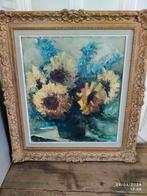 Schilderij,stil leven ,Bloementafereel olieverf, Ophalen