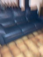 Sofa 3 p + 1 p, Huis en Inrichting, Zetels | Zetels, Ophalen, Gebruikt, Leer, Rechte bank