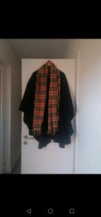Magnifique cape en laine signée Burberrys, Comme neuf, Noir, Burberry, Enlèvement ou Envoi