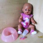 Baby Born basispop met roze potje + tut + flesje, Kinderen en Baby's, Speelgoed | Poppen, Ophalen of Verzenden