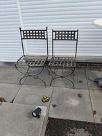 2 ijzeren stoelen, Ophalen, Gebruikt