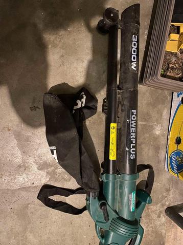 Souffleur à feuilles 3 en 1, Électrique, Porté à la main, Avec roue avant, Comme neuf