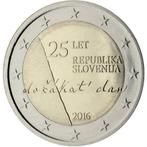 2 euro Slovenië 2016 UNC 25e verjaardag van de onafhankelijk, 2 euro, Setje, Ophalen of Verzenden, Slovenië