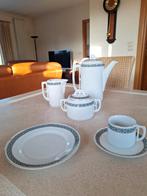 Koffieservies, Huis en Inrichting, Keuken | Servies, Ophalen, Gebruikt, Overige stijlen, Porselein