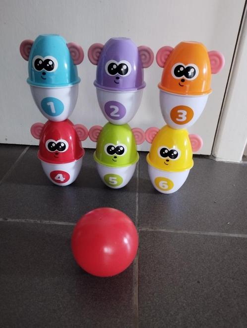 Chicco jungle bowling, Kinderen en Baby's, Speelgoed | Overig, Gebruikt, Jongen of Meisje, Ophalen