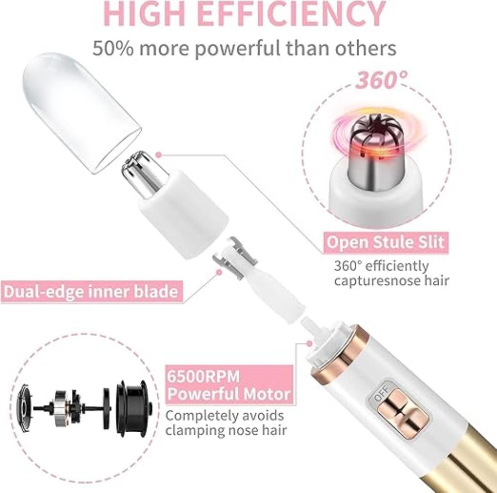 Tondeuse à poils nasaux pour femmes LIVRAISON GRATUITE, Envoi, Neuf, Soins