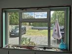 Alluminium raam met kogel en inbraakwerend glas, Ophalen, Gebruikt, Raamkozijn, Aluminium