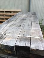 Eiken balken 200x100x2600, Tuin en Terras, Palen, Balken en Planken, Ophalen, Zo goed als nieuw, Palen