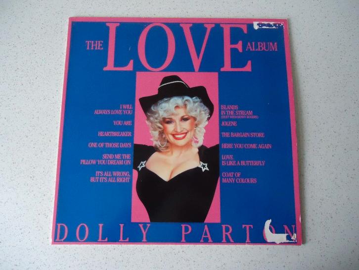 LP van "Dolly Parton" The Love Album anno 1983., Cd's en Dvd's, Vinyl | Country en Western, Gebruikt, 12 inch, Ophalen of Verzenden