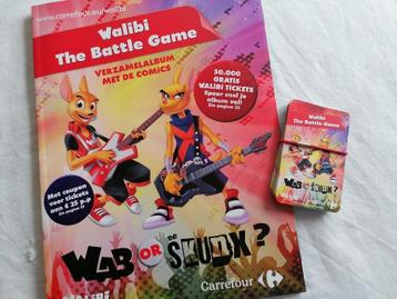 album avec cartes Walibi The battle game, Enlèvement ou Envoi, Utilisé, Plusieurs images