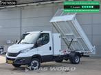 Iveco Daily 35C16 3.0L Kipper met Kist Dubbellucht 3,5t Trek, Auto's, Bestelwagens en Lichte vracht, 2958 kg, Gebruikt, Euro 6