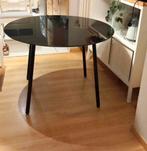 Glazen tafel Ikea diameter 105cm, Huis en Inrichting, Glas, Gebruikt, Ophalen of Verzenden