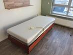 bed, Huis en Inrichting, Slaapkamer | Bedden, Ophalen, 90 cm, Eenpersoons, Bruin