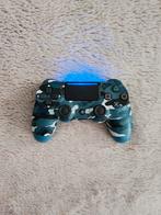 PS4 V2-controller blauwe camouflage, Games en Spelcomputers, Spelcomputers | Sony Consoles | Accessoires, Ophalen of Verzenden