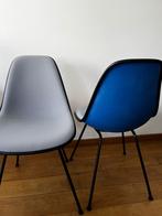 Vitra DSX gestoffeerd - 2stuks, Huis en Inrichting, Stoelen, Blauw, Twee, Design, Metaal