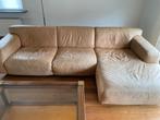 Lederen zetel, Huis en Inrichting, Zetels | Zetels, Ophalen, Gebruikt, Hoekbank, Leer