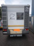 Peugeot J5 Turbo 2.5 camper, jaar 1992, zeer schoon, Caravans en Kamperen, Mobilhomes, Douche, Bedrijf, Tot en met 3, Geïsoleerd glas