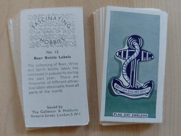 Fascinating Hobbies complete set 25 chromos 1950 beschikbaar voor biedingen