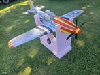 RC Modelvliegtuig Warbird, Hobby en Vrije tijd, Modelbouw | Radiografisch | Vliegtuigen, Ophalen, Gebruikt, Elektro, RTF (Ready to Fly)