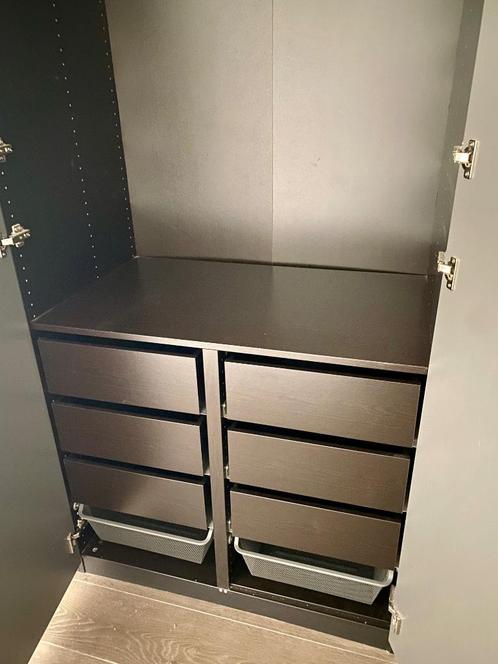 Ikea Pax kledingkast, Huis en Inrichting, Kasten | Kleerkasten, Zo goed als nieuw, 200 cm of meer, 50 tot 75 cm, Met lade(s), Met deur(en)